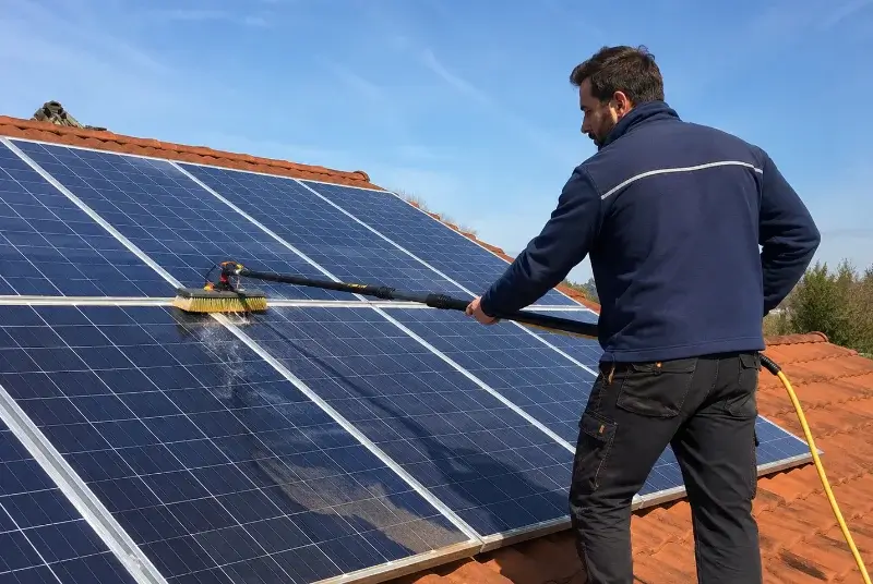Nettoyage et entretien de panneaux solaires à Val-du-Mignon